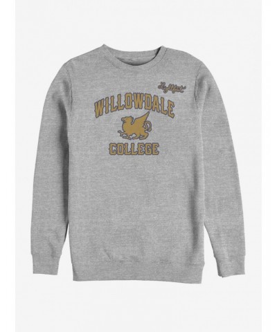 Disney Pixar Onward Willowdale College Crew Sweatshirt $10.59 Sweatshirts