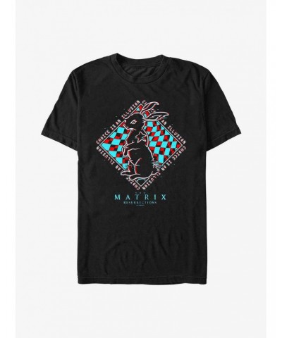 The Matrix White Rabbit T-Shirt $6.52 T-Shirts