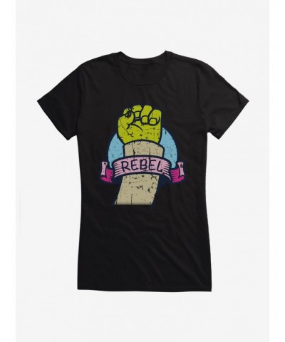 Shrek Rebel Fist Girls T-Shirt $8.76 T-Shirts
