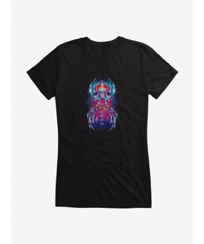 DC Comics Aquaman Symbols Girls T-Shirt $8.17 T-Shirts