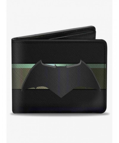 DC Comics Batman 2017 Icon Stripe Fade Bifold Wallet $8.99 Wallets