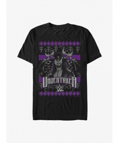 WWE The Undertaker Mark Calaway Ugly Christmas T-Shirt $9.18 T-Shirts