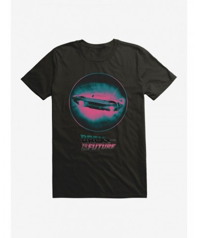 Back To The Future DeLorean Neon T-Shirt $7.07 T-Shirts