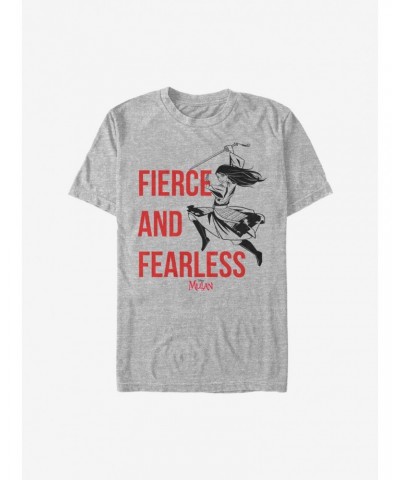 Disney Mulan Live Action Fierce And Fearless T-Shirt $8.60 T-Shirts