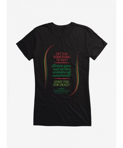 National Lampoon's Christmas Vacation Get You Something Girls T-Shirt $7.97 T-Shirts