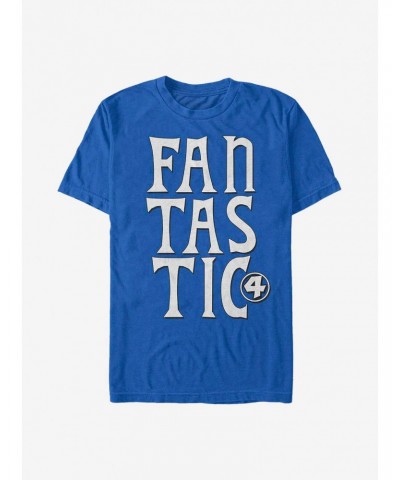 Marvel Fantastic Four Fantastic Words T-Shirt $8.60 T-Shirts