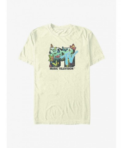 MTV Butterflies Logo T-Shirt $9.18 T-Shirts