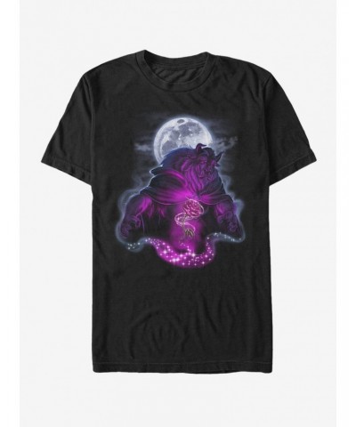 Disney Beauty And The Beast Rose Transformation T-Shirt $9.32 T-Shirts